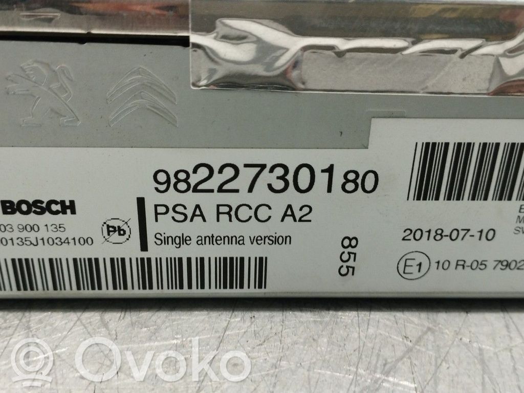 Citroen C3 Unitate principală radio/CD/DVD/GPS 