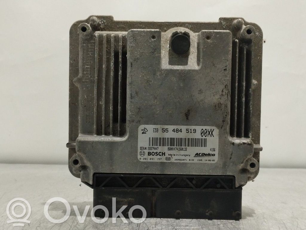 Engine control unit/module   5548451900XK,0281031157