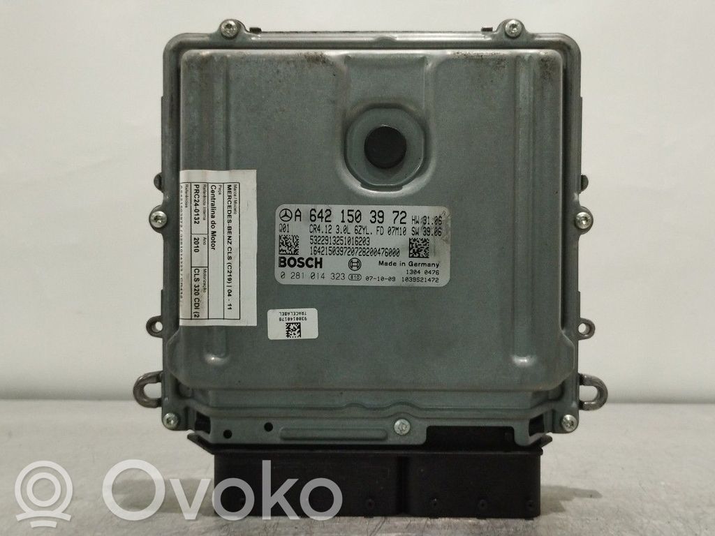 Unitate/modul de control motor   A6421503972,0281014323,CR412