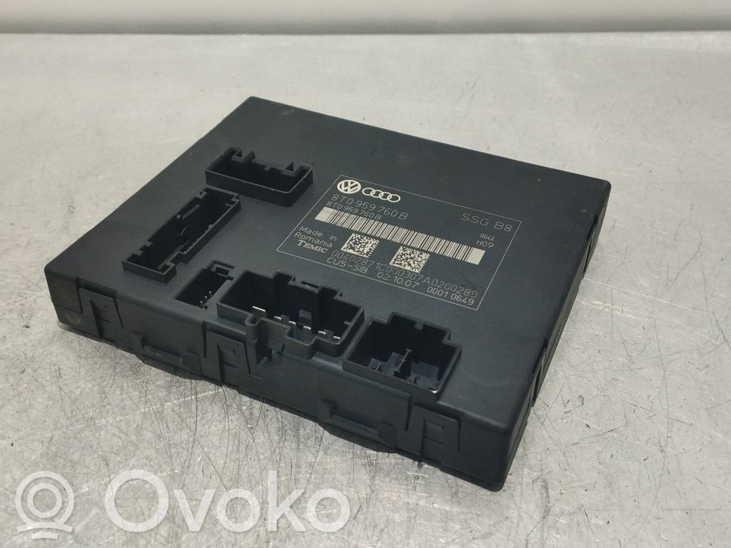 Unidad de control del asiento   8T0959760B