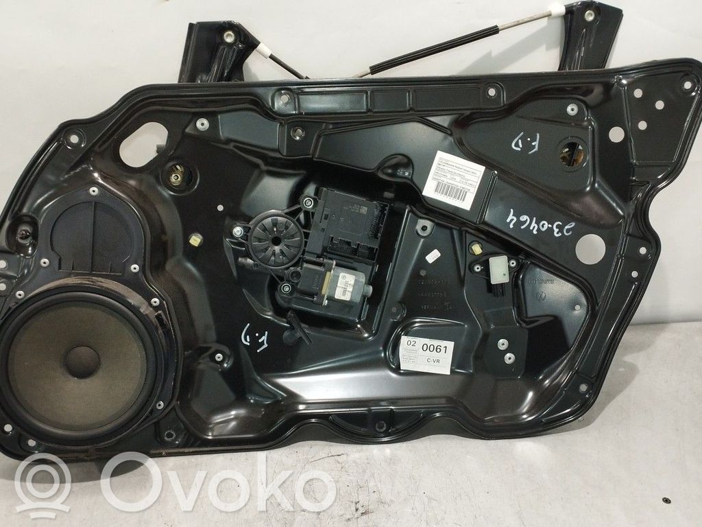 Volkswagen PASSAT B7 Mechanizm podnoszenia szyby przedniej bez silnika 