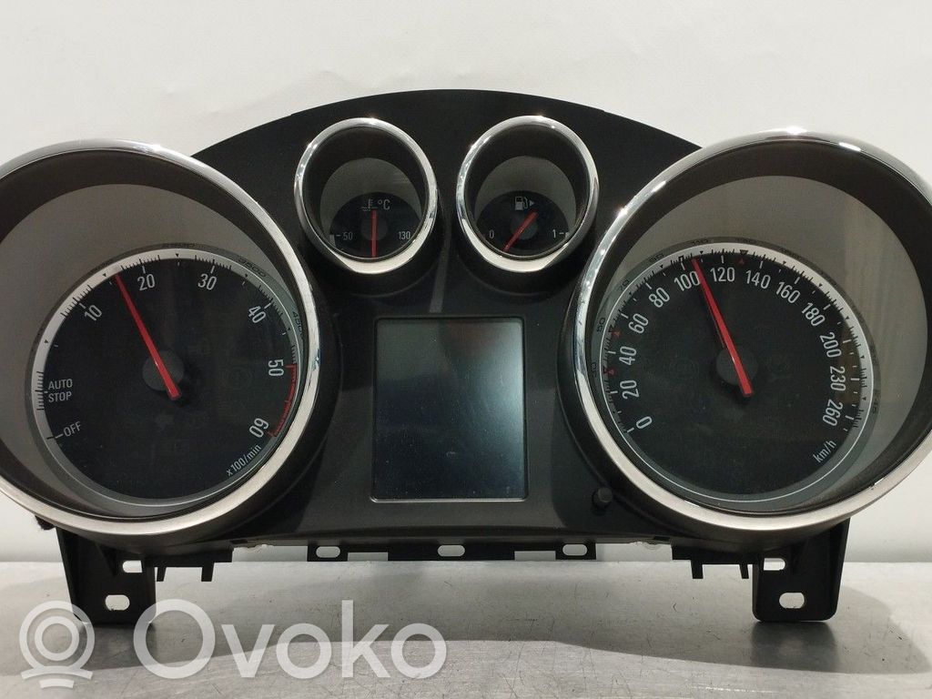 Opel Astra J Vitezometru (grup de instrumente) 