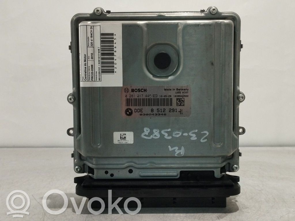 BMW 3 E90 E91 Moottorin ohjainlaite/moduuli 