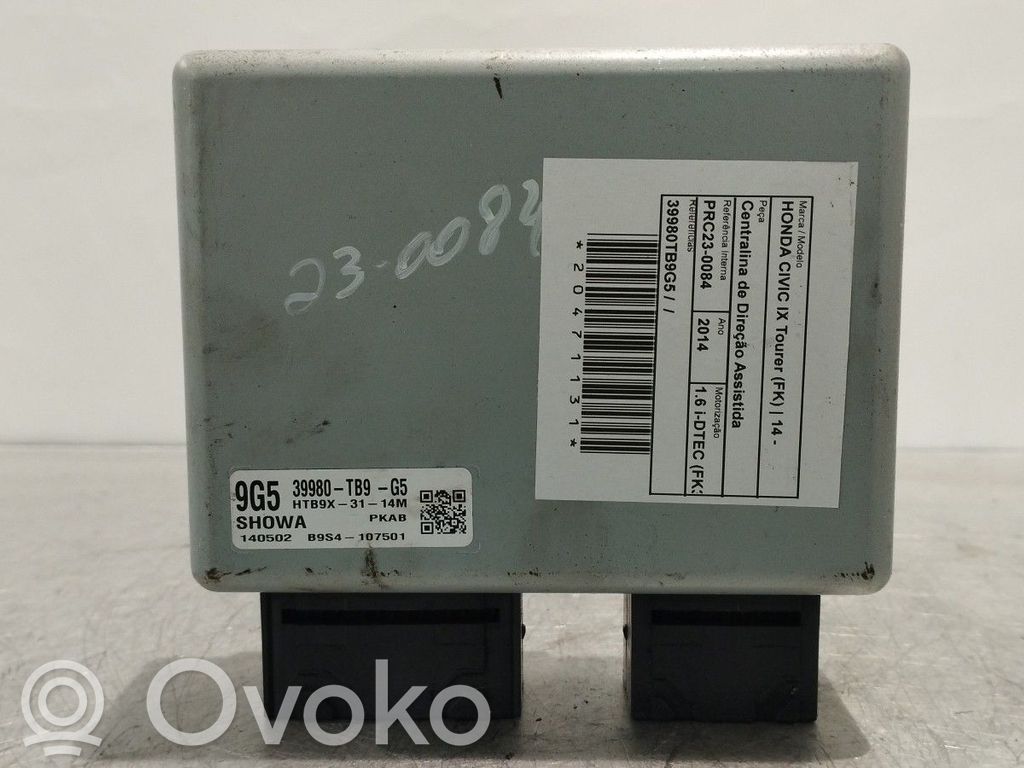 Módulo de control de la cremallera de dirección   39980TB9G5