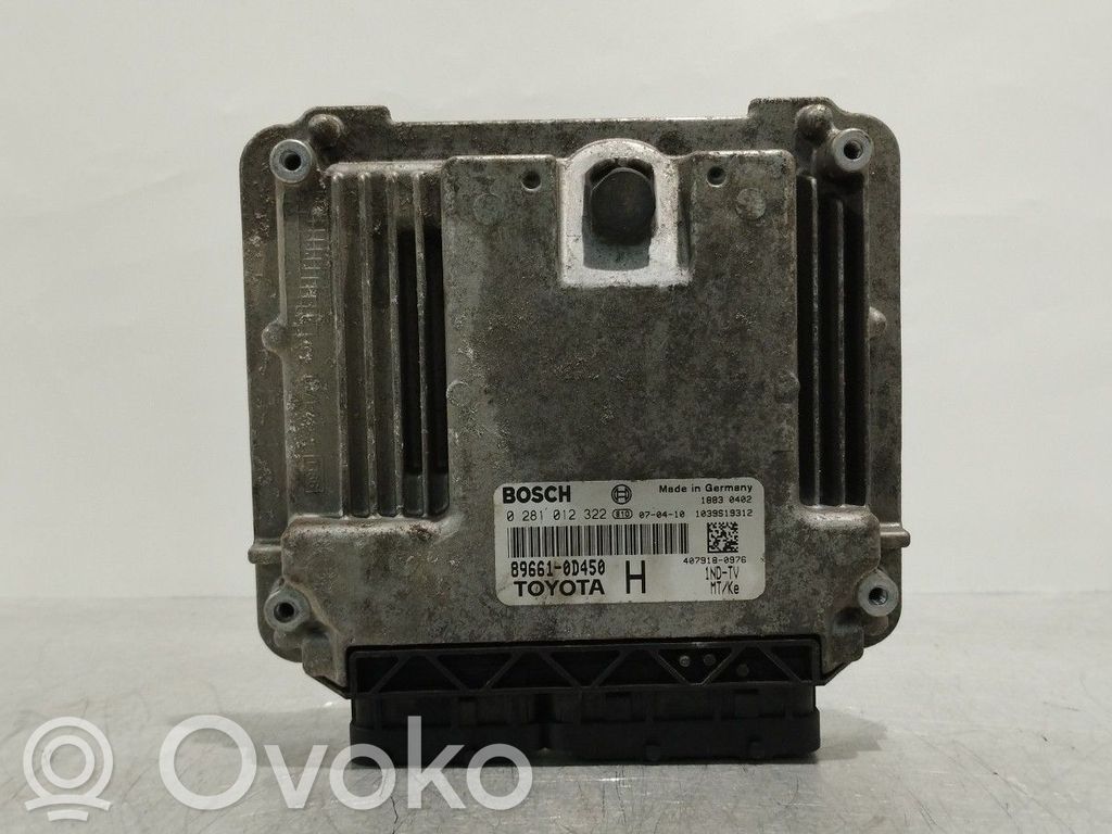 Centralina/modulo del motore   896610D450,0281012322