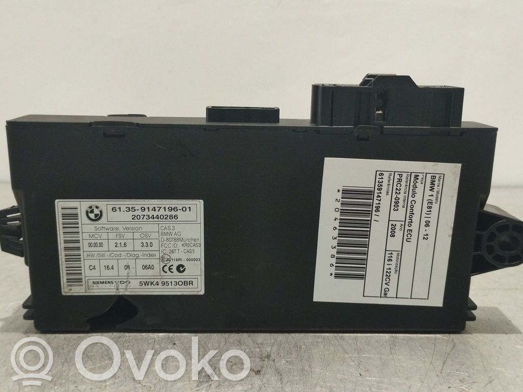 BMW 1 E81 E87 Motorsteuergerät/-modul 