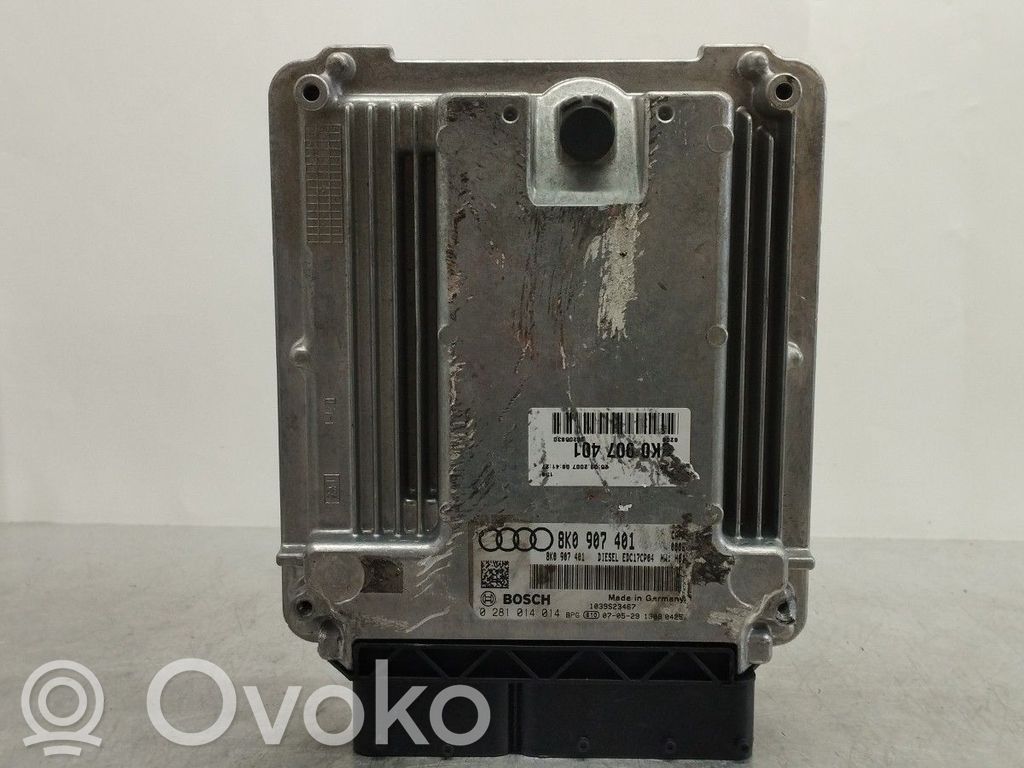 Engine control unit/module   8K0907401,0281014014,EDC17CP04