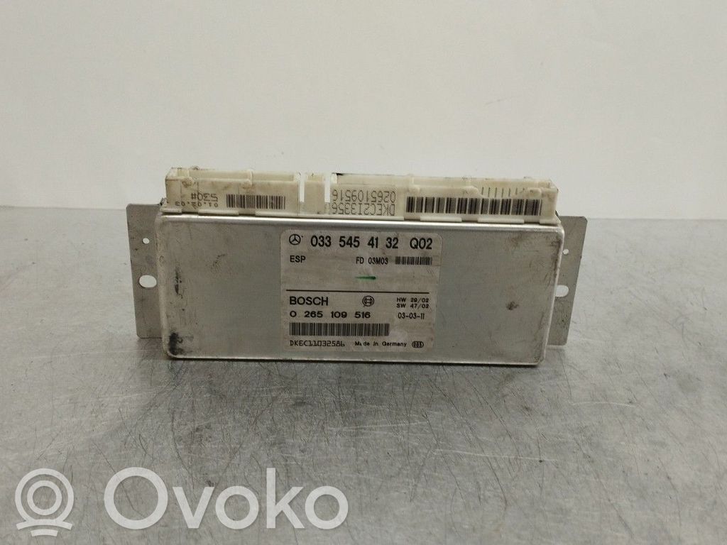 Sterownik / moduł ABS   0335454132,0265109516