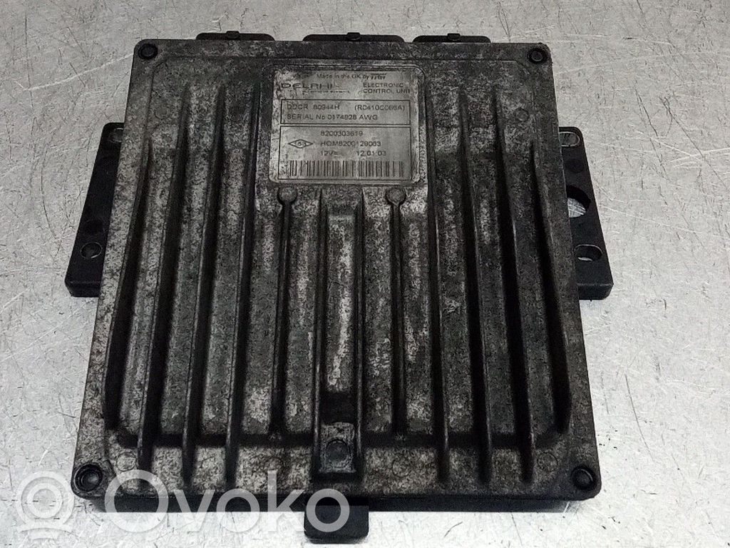 Moottorin ohjainlaite/moduuli   8200303619,8200129063,R0410C066A