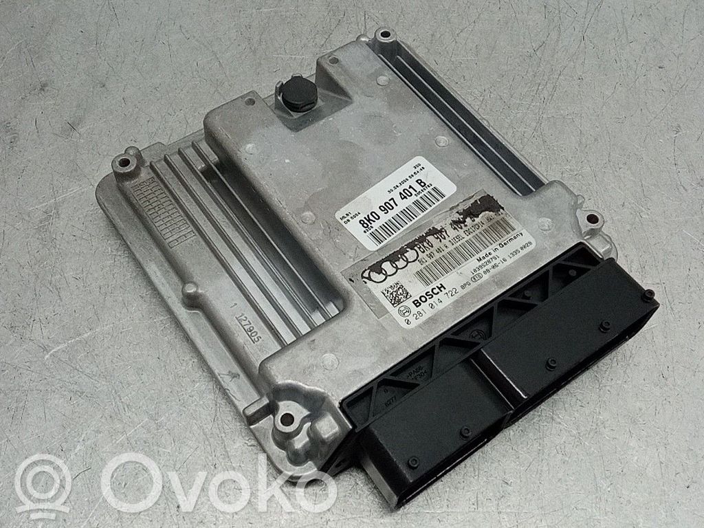 Engine control unit/module   8K0907401B,0281014722,8K1907401A,EDC17CP14