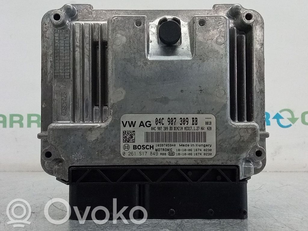 Centralina/modulo del motore   04C907309BB,0261S17849