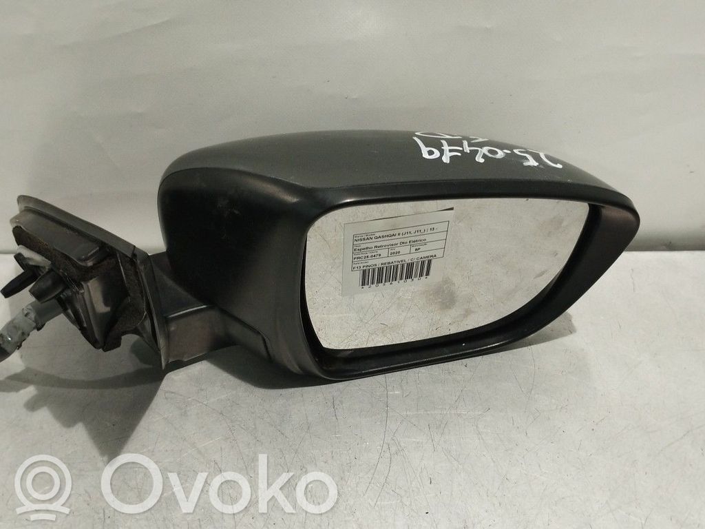 Nissan Qashqai Specchietto retrovisore elettrico portiera anteriore 