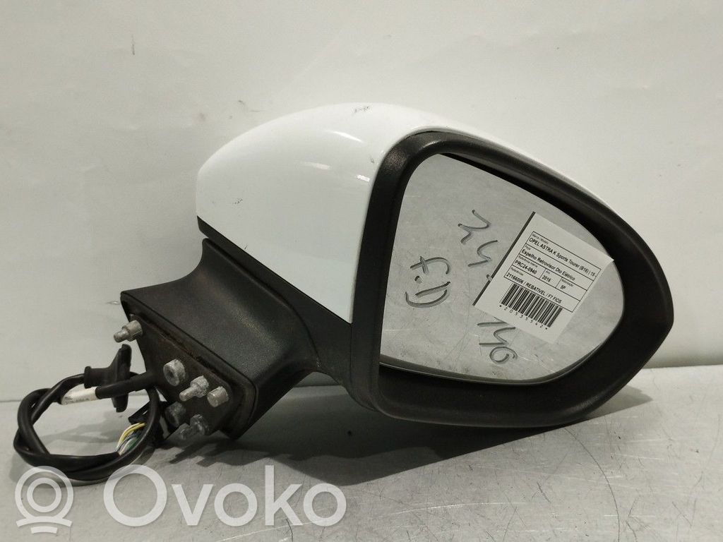 Opel Astra K Elektryczne lusterko boczne drzwi przednich 