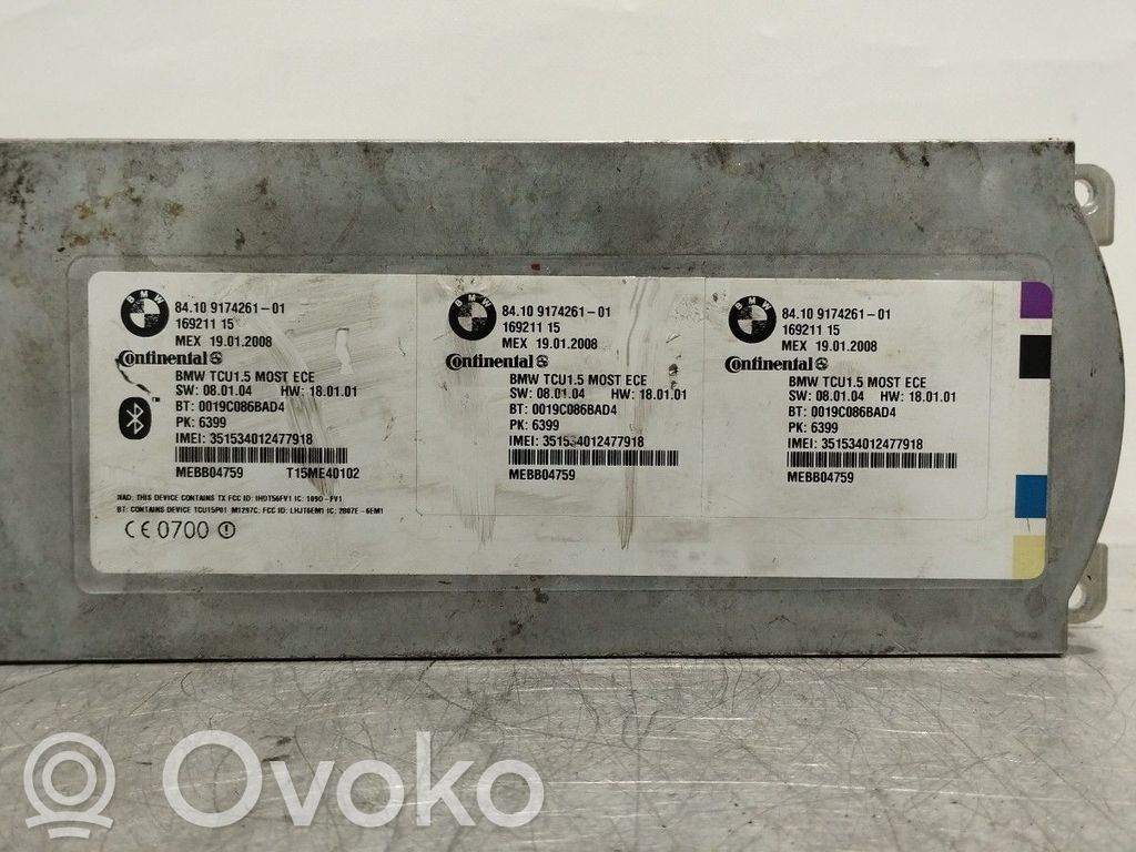 Unidad de control/módulo de bluetooth   84109174261