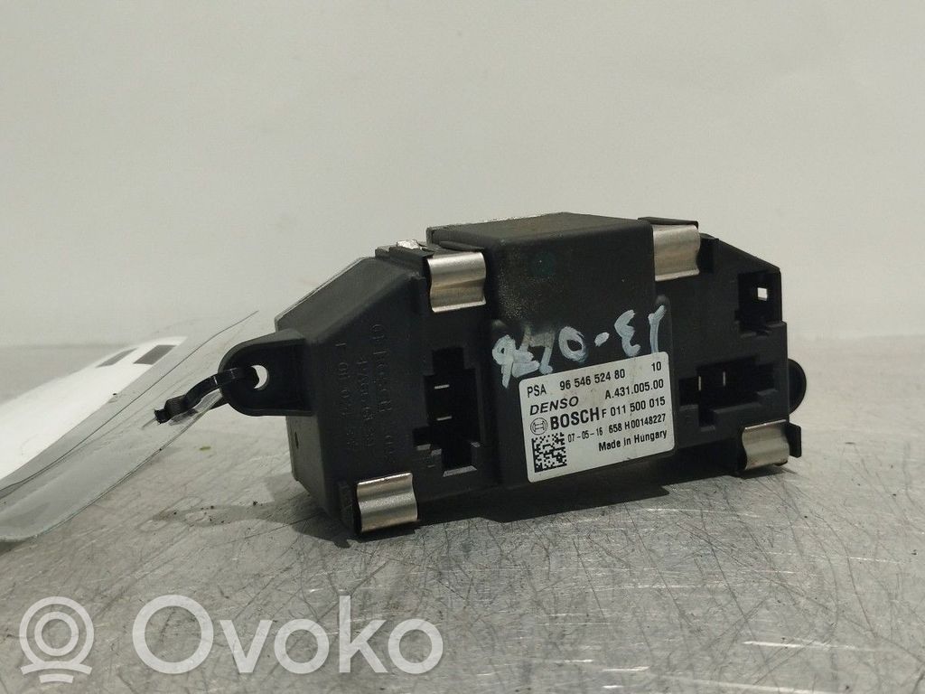 Citroen C4 Grand Picasso Relais de commande ventilateur chauffage