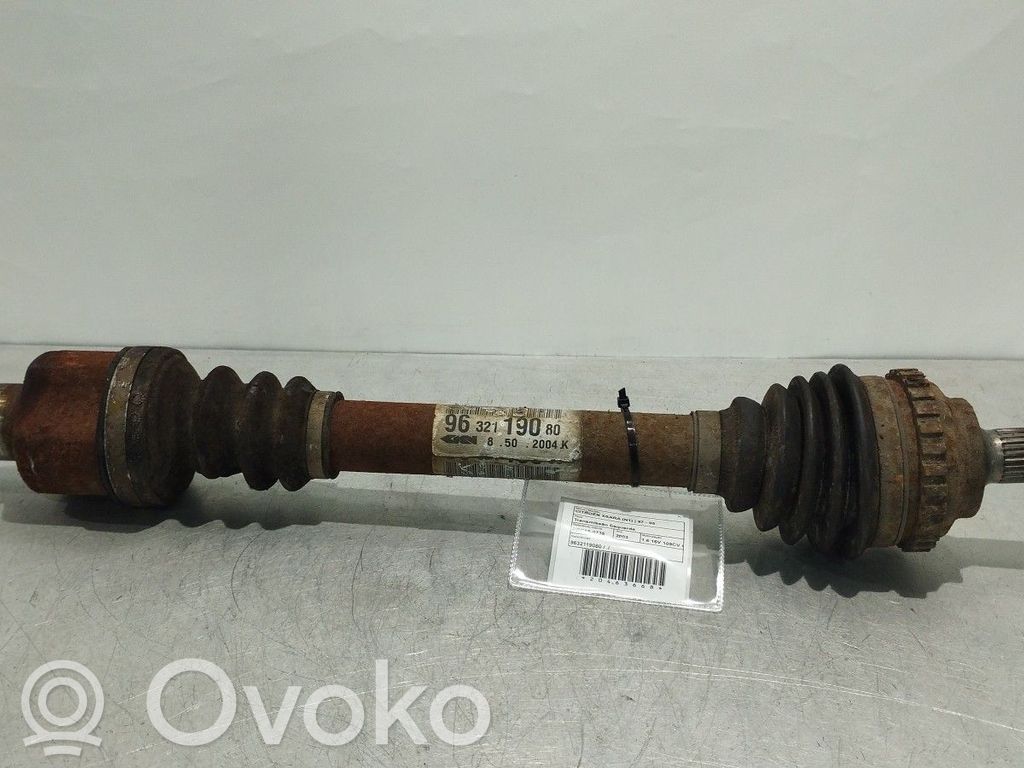 Eje de transmisión delantero   9632119080