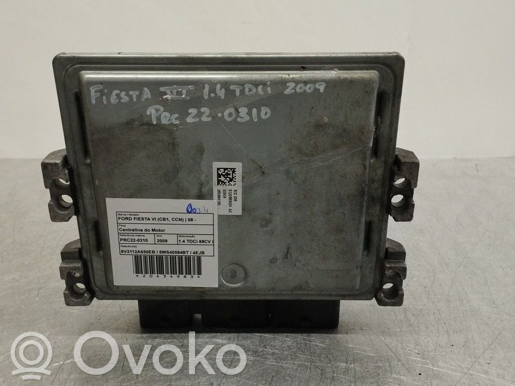 Engine control unit/module   8V2112A650EB,4EJB,5WS40584BT