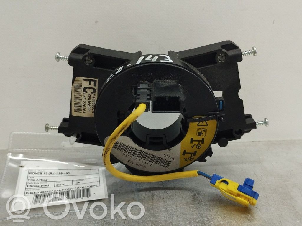 Taśma / Pierścień ślizgowy Airbag / SRS   PH040763025,XPB100993,XPL100001