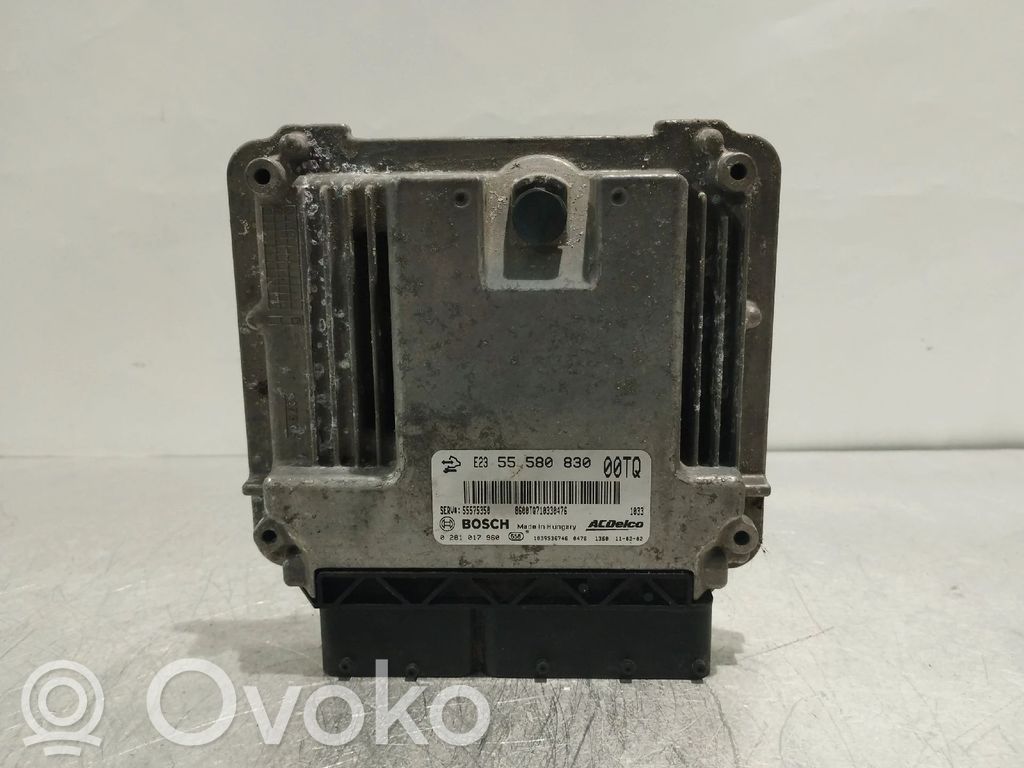 Moottorin ohjainlaite/moduuli   55580830,0281017960