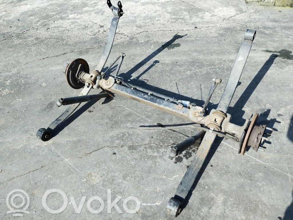 Rear axle beam