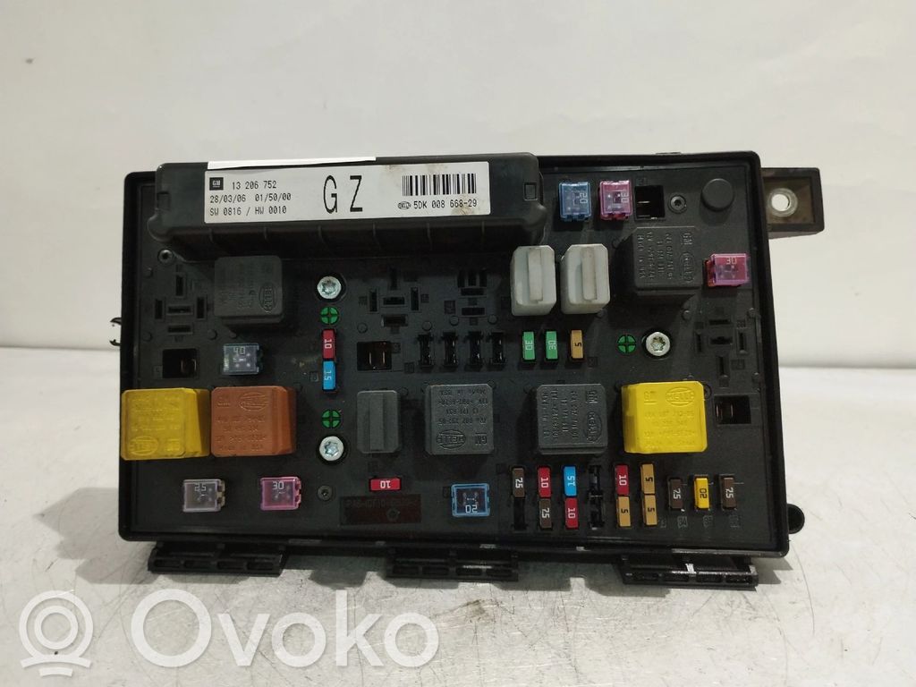 Opel Astra H Unidad de control SAM 