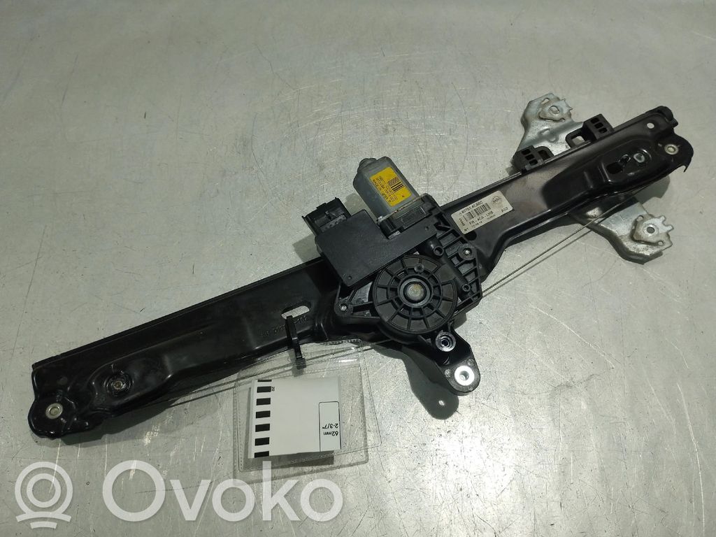 Nissan Qashqai Meccanismo di sollevamento del finestrino anteriore senza motorino