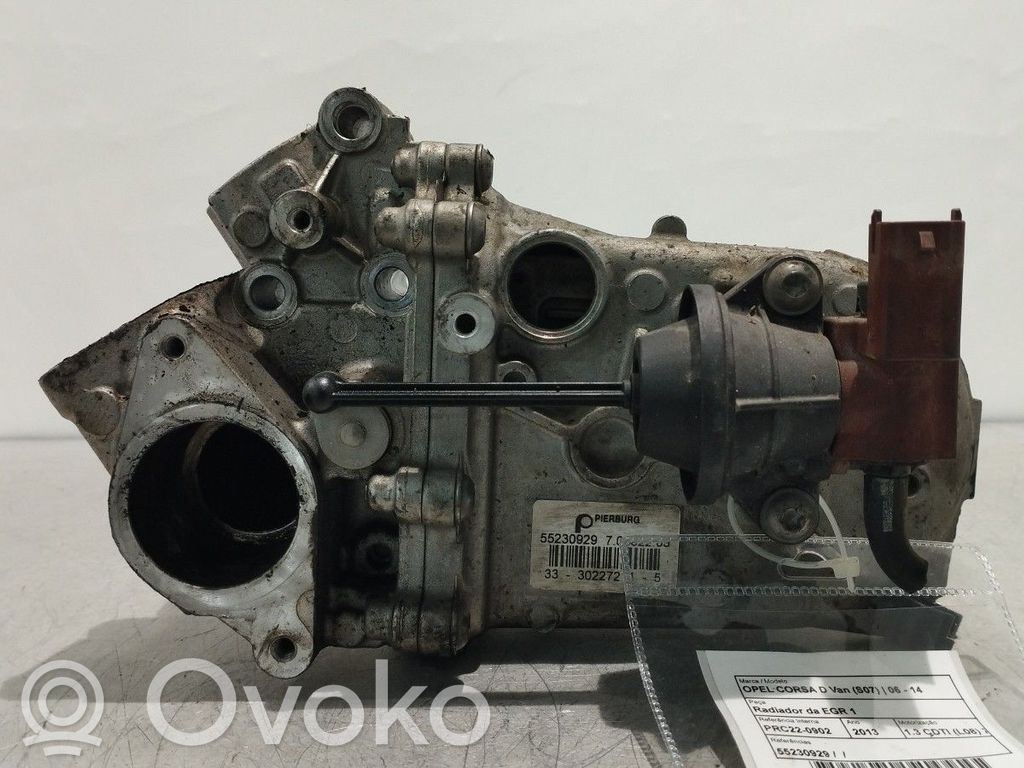 Chłodnica spalin EGR   55230929