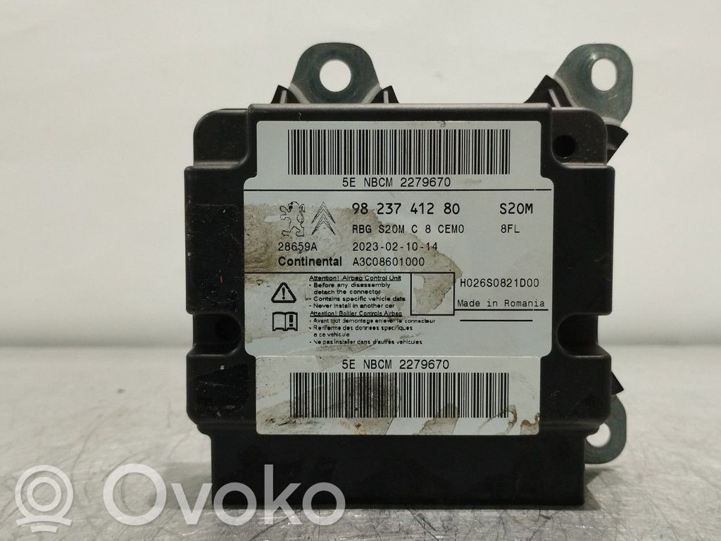 Fiat Doblo III Sterownik / Moduł Airbag 