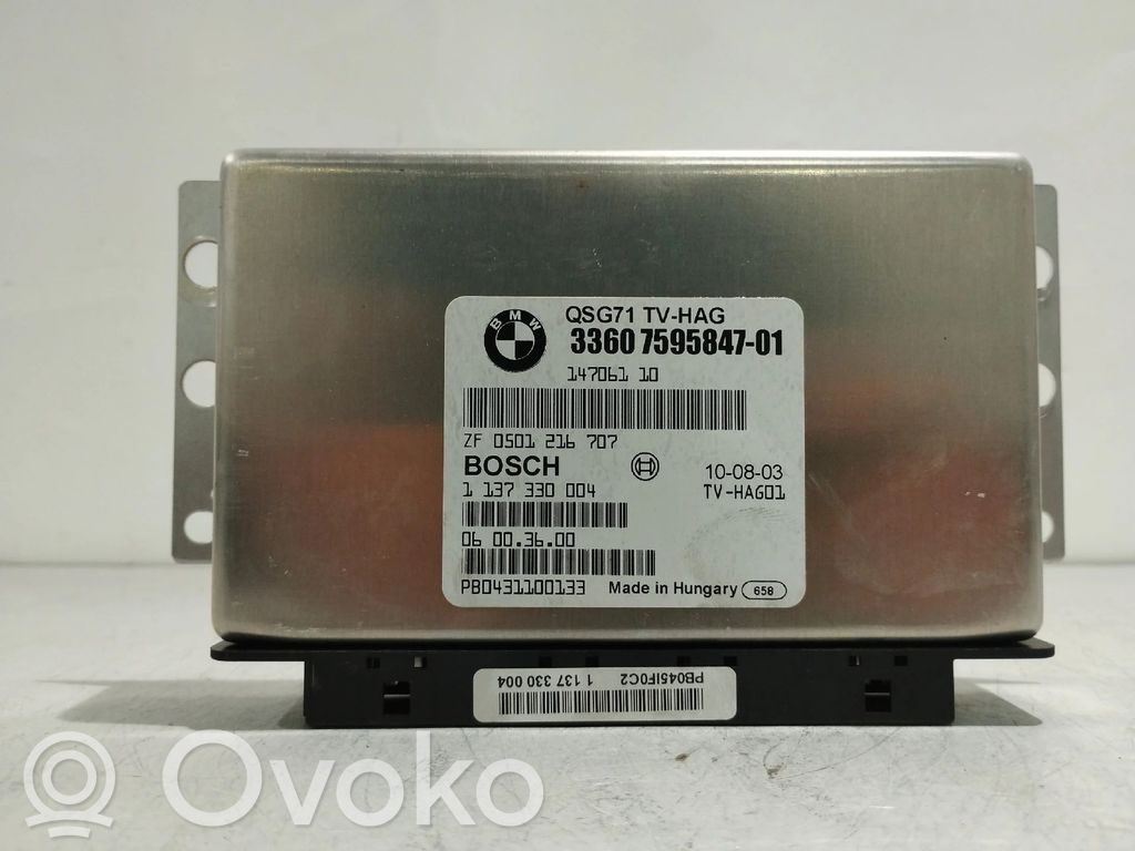 Pārnesumkārbas vadības bloks   33607595847,1137330004