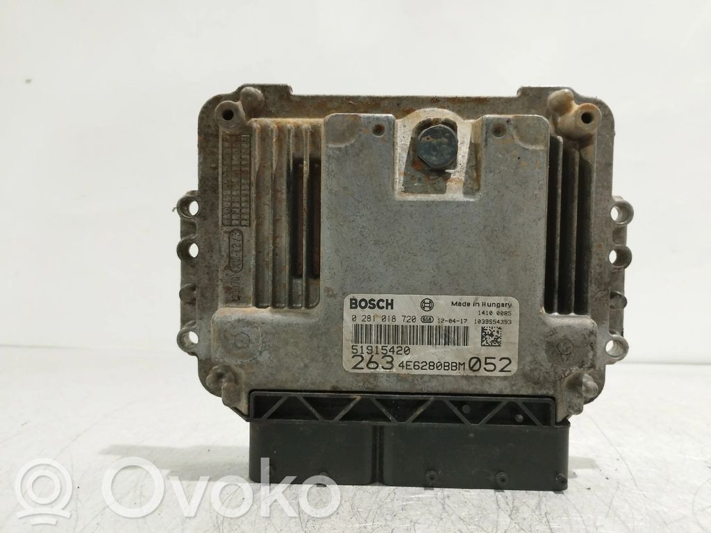 Moottorin ohjainlaite/moduuli   51915420,0281018720