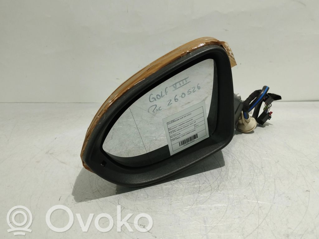 Volkswagen Golf VIII Etuoven sähköinen sivupeili 