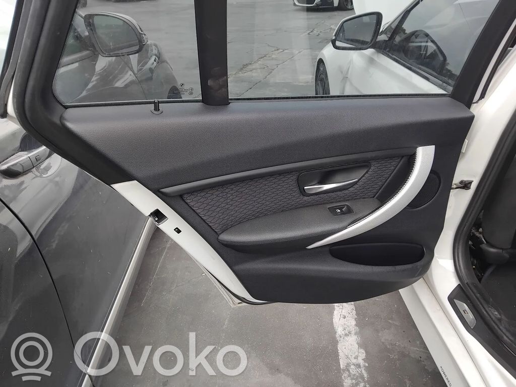 BMW 3 F30 F35 F31 Mechanizm podnoszenia szyby tylnej bez silnika 