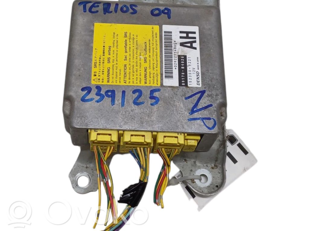 Daihatsu Terios Unitate/modul de comandă airbaguri 
