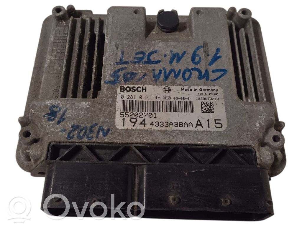 Fiat Croma Engine control unit/module 