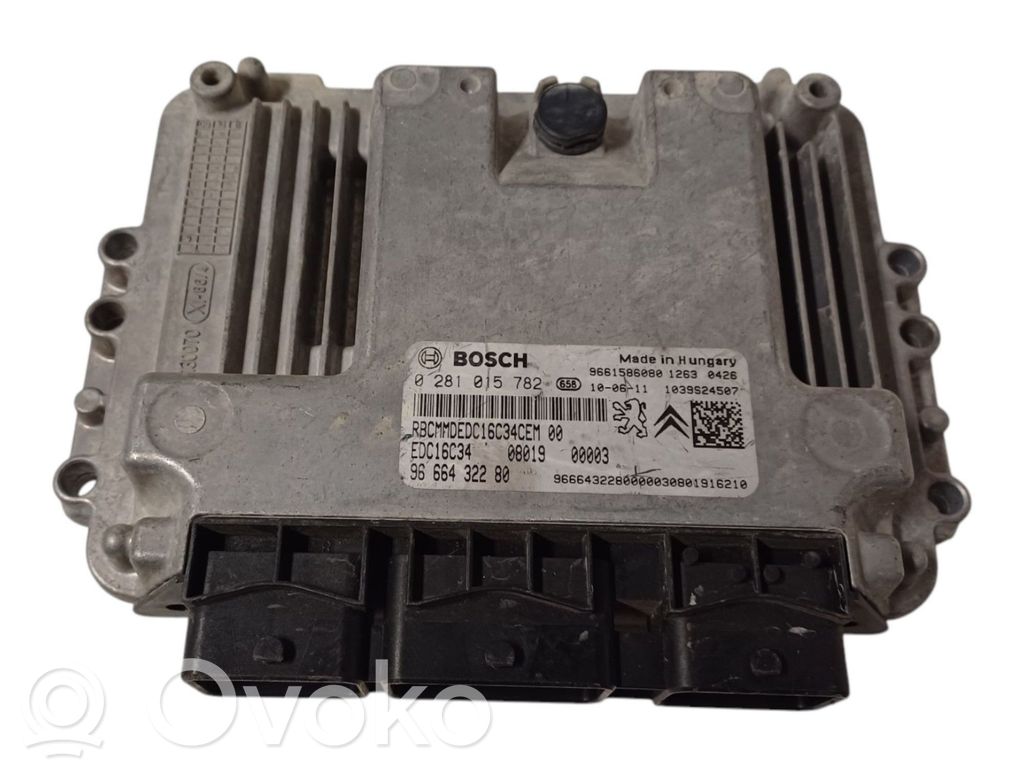 Peugeot Bipper Engine control unit/module 