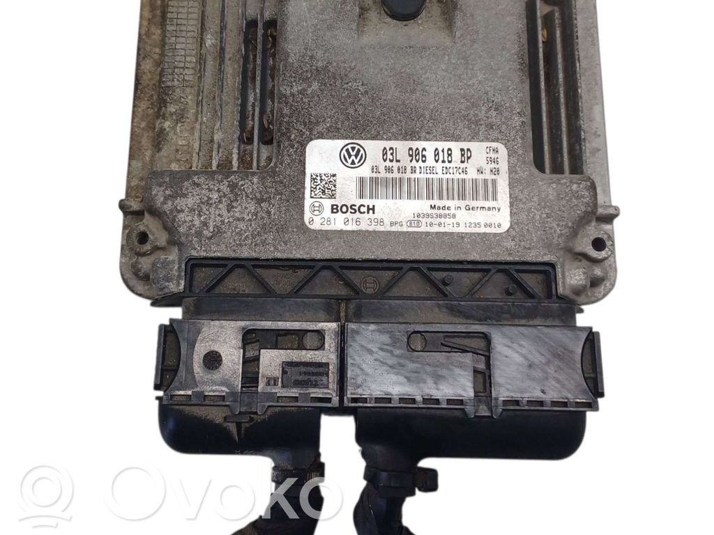 Engine control unit/module   03L906018BP,03L906018BP,CFH