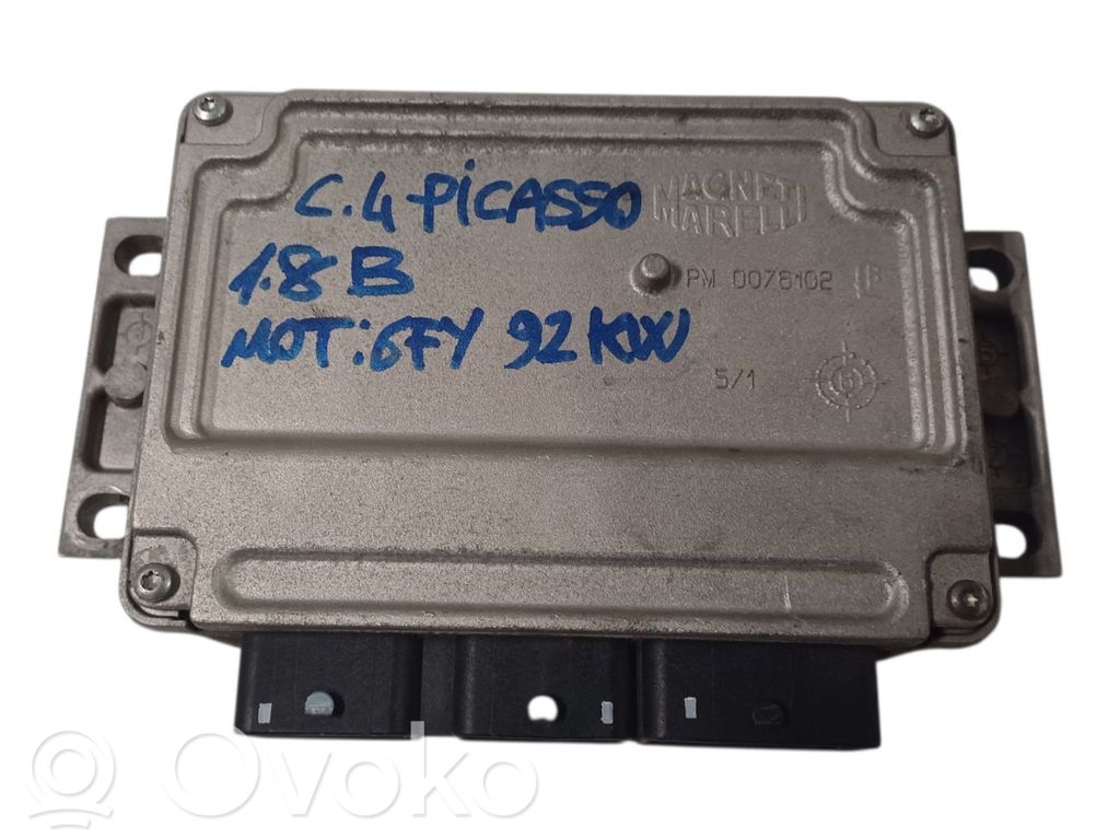 Citroen C4 I Picasso Engine control unit/module 