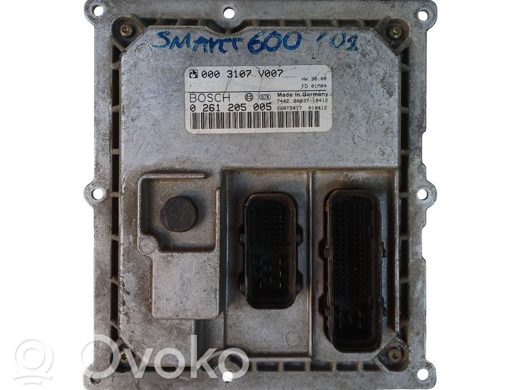 Smart ForTwo I MC01 Centralina/modulo del motore 