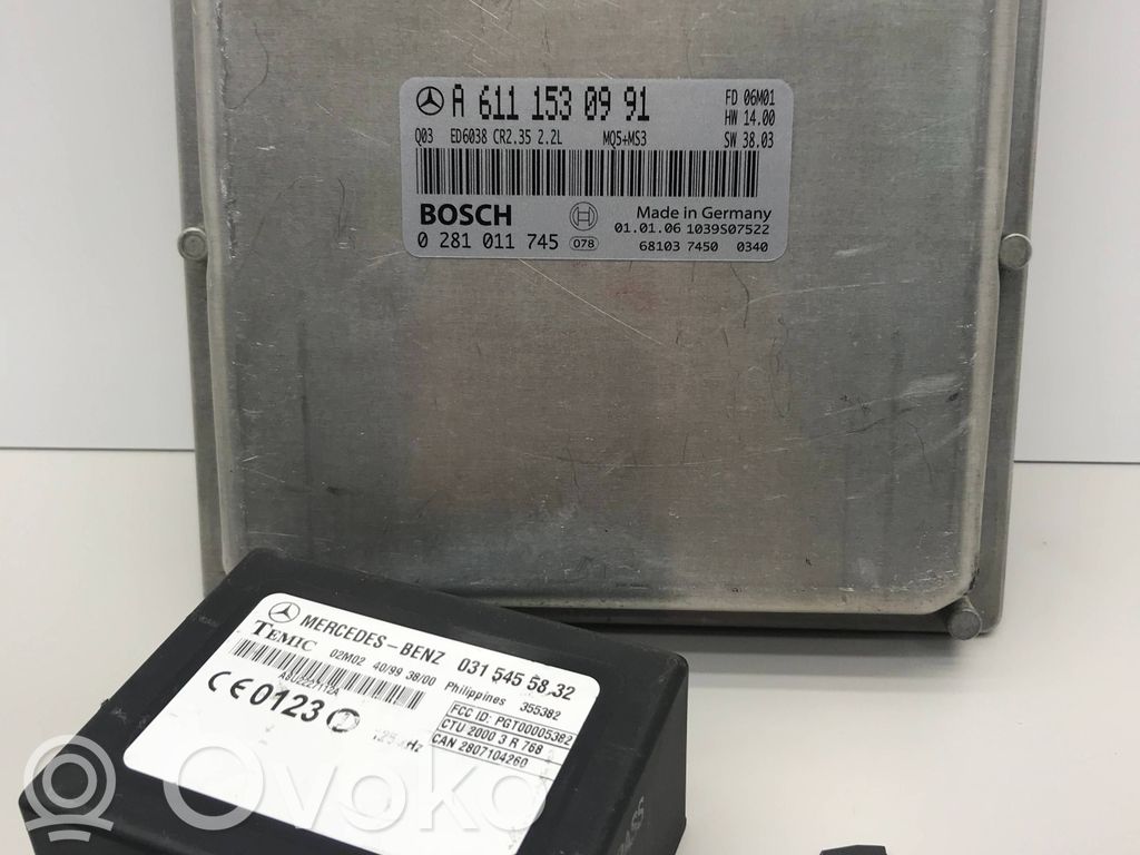 Mercedes-Benz Sprinter W901 W902 W903 W904 Engine control unit/module 