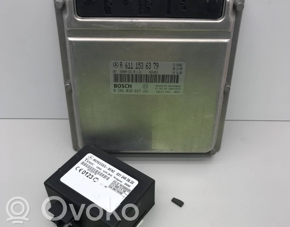 Mercedes-Benz Sprinter W901 W902 W903 W904 Sterownik / Moduł ECU 