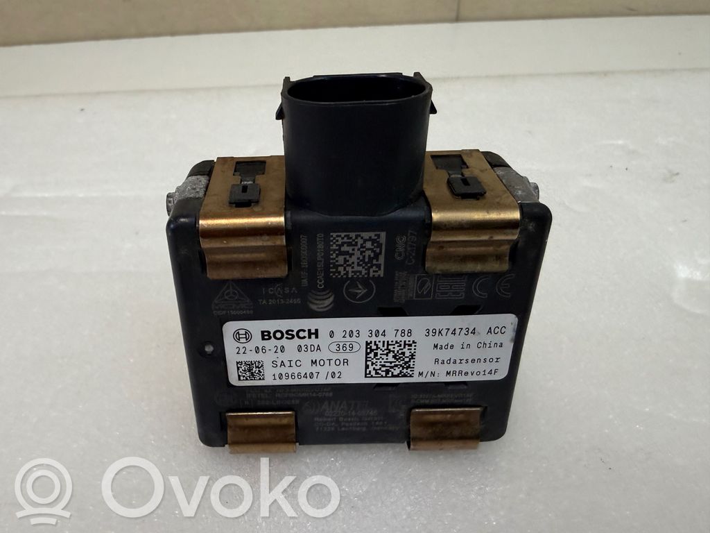MG ZS Sensor de radar Distronic 