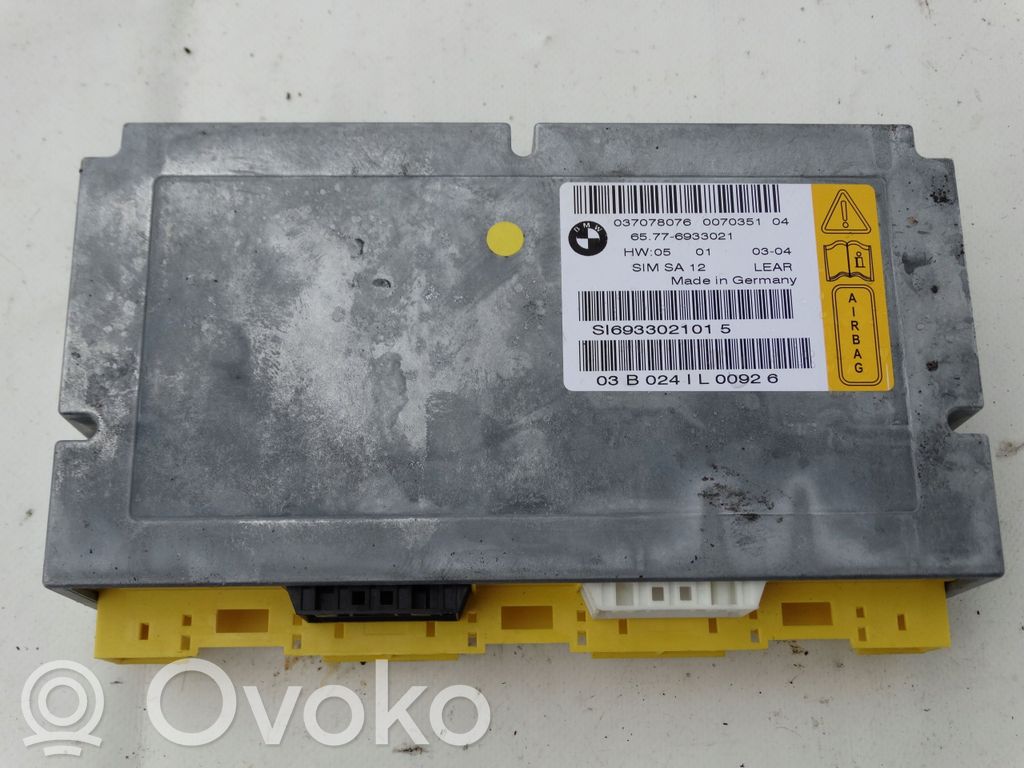 Unidad de control/módulo del Airbag   6933021