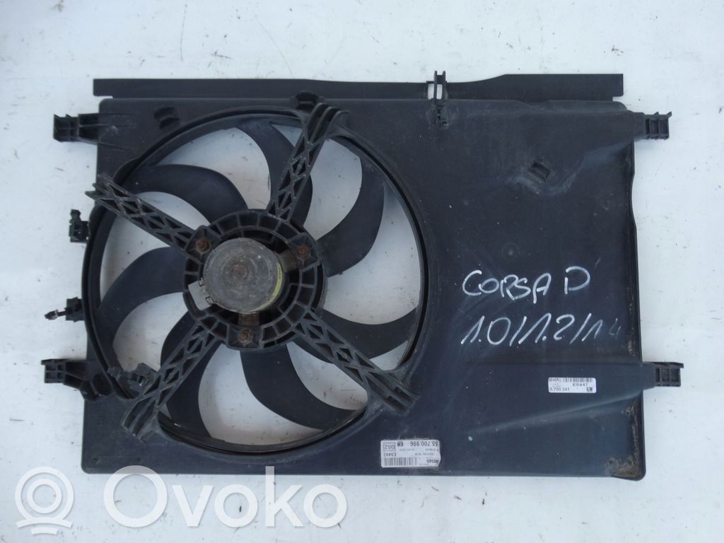Opel Corsa D Jäähdyttimen jäähdytinpuhallin 