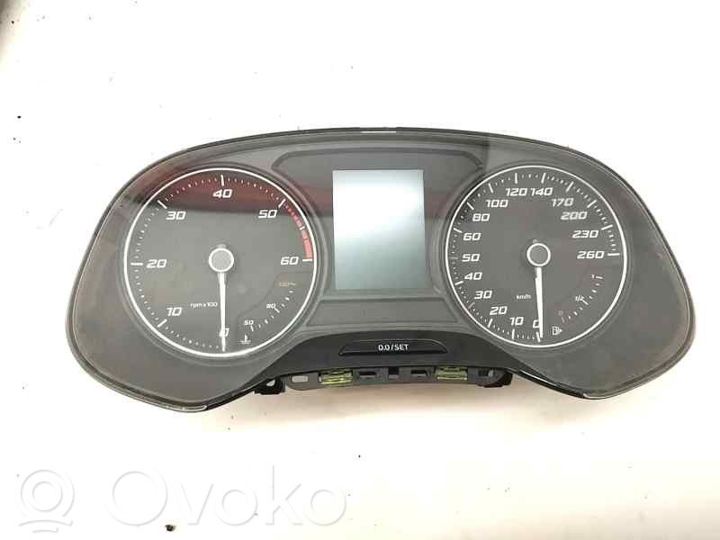 Seat Leon (5F) Speedometer (instrument cluster) 