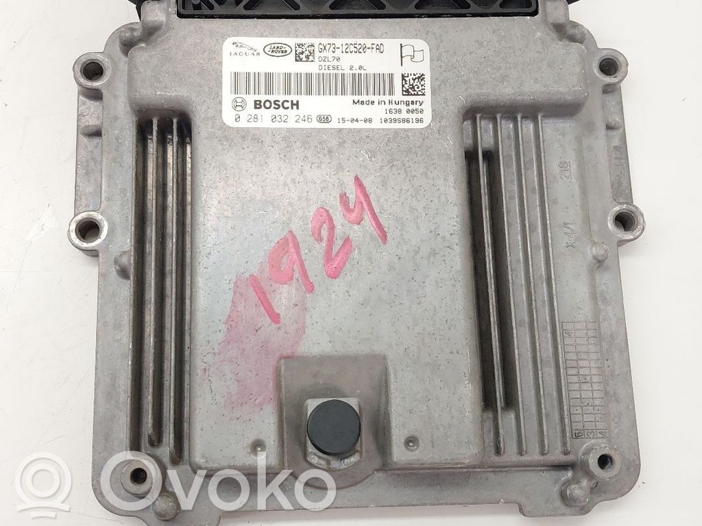 Engine control unit/module ECU   GX7312C520FAD