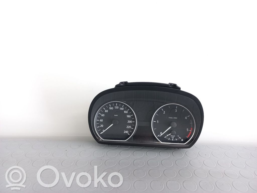 BMW 1 E81 E87 Speedometer (instrument cluster) 