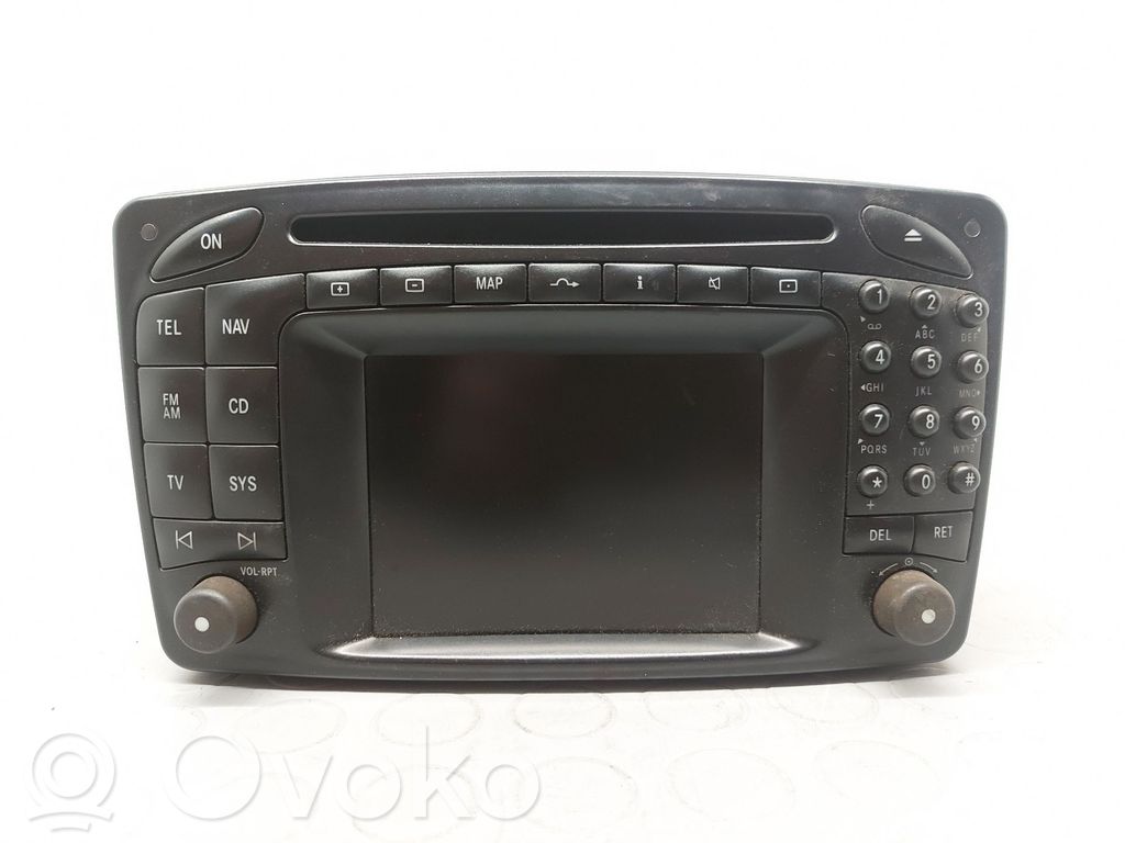 Mercedes-Benz C W203 Panel / Radioodtwarzacz CD/DVD/GPS 