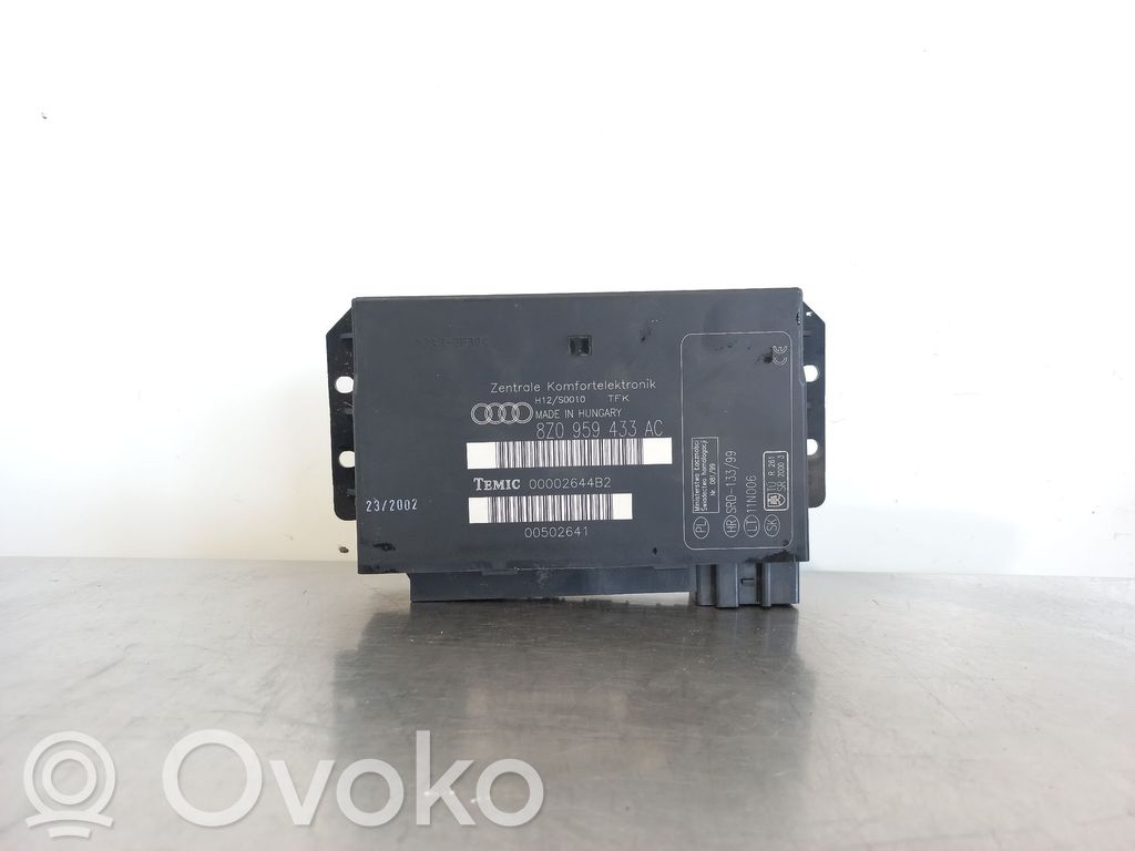 Audi A2 Kiti valdymo blokai/ moduliai 