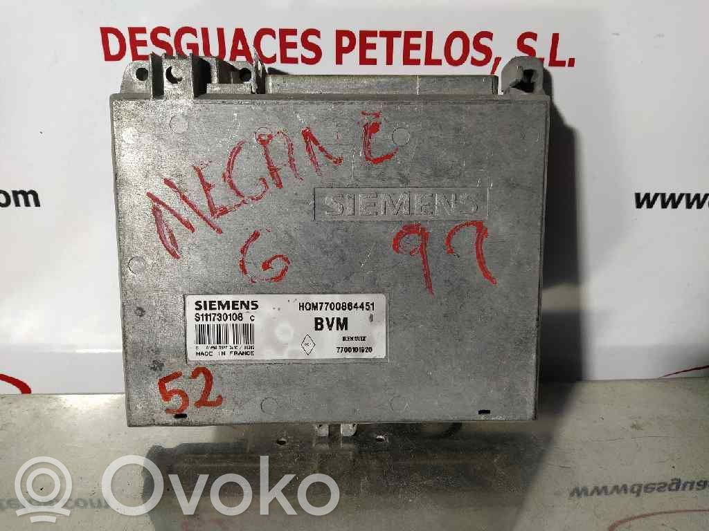 Engine control unit/module   7700864451