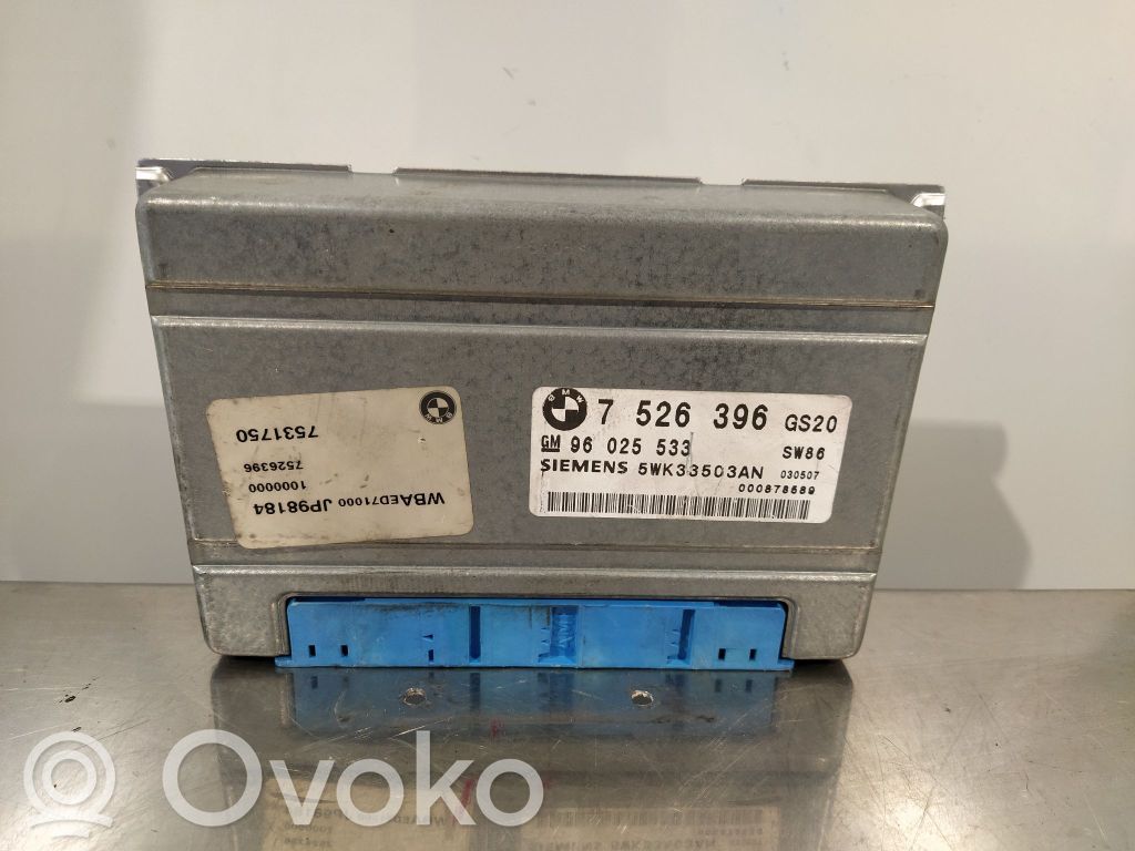 Module de contrôle de boîte de vitesses ECU   7526396